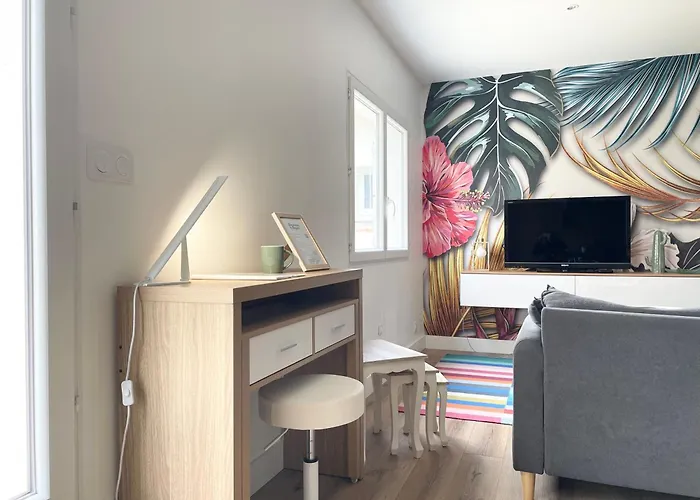 Sous Le Marronnier - Maison Pour 4 Avec Jardin